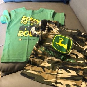John Deere T-shirt Lot of 2. Size 3t